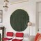 Large Macrame Wall Hanging — Green Boho Decor with Beads, Yarn, and Tassels, Handmade Fiber Art Wall Hanging for Bedroom or Living Room, 39" W x 55" L
